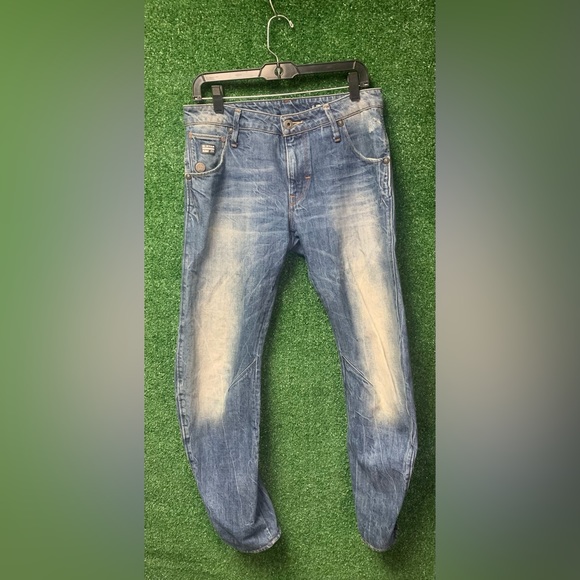G-Star Raw Denim Arc 3D Loose Tapered Braces Jeans Size 30 (693) - Picture 1 of 7
